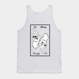 As Above So Below Tank Top